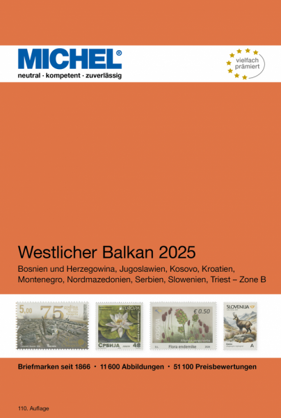 (E 06) MICHEL Europa Westlicher Balkan 2025