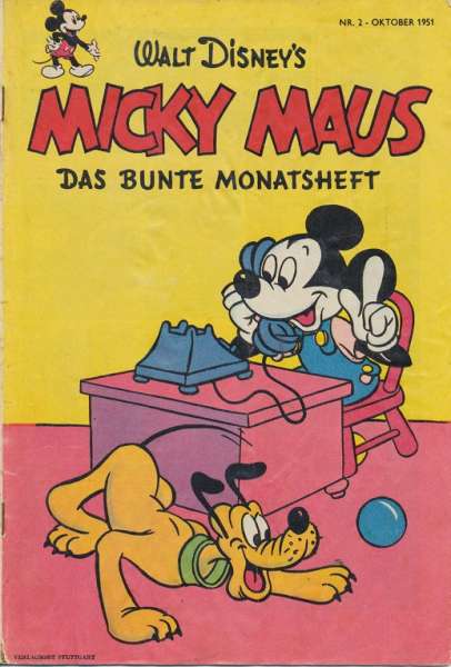 Micky Maus Nr.2/1951 Neudruck