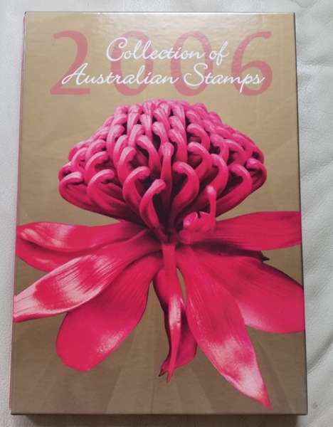 Australien Marken Jahresset der Post im Buch 2006
