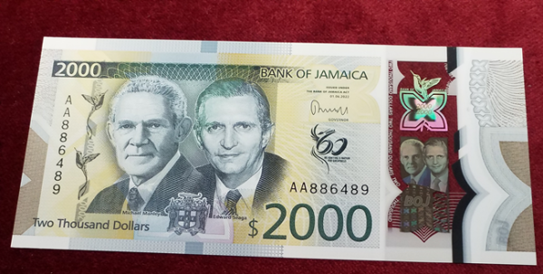 Jamaica - 2000 Dollars 2022 UNC - Pick new