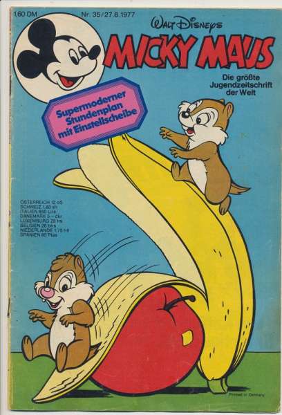 Micky Maus Nr. 35/1977