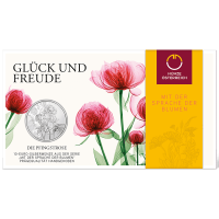 10 Euro 2024 Die Pfingstrose Silber HgH Ank. Nr. 10 Euro 2024 Die Pfingstrose Silber HgH Ank. Nr.