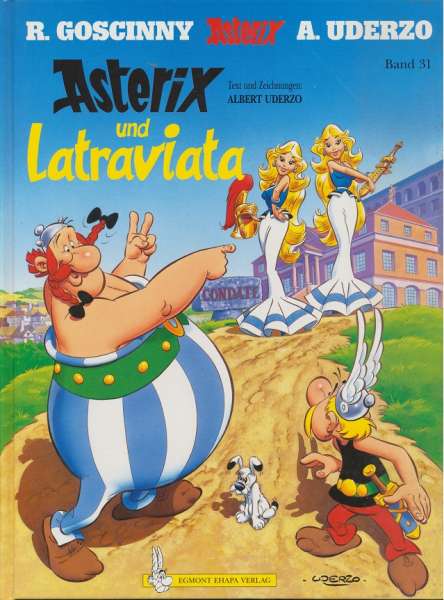 Hardcover Asterix Band Nr 31 XXXI Asterix und Latriviata