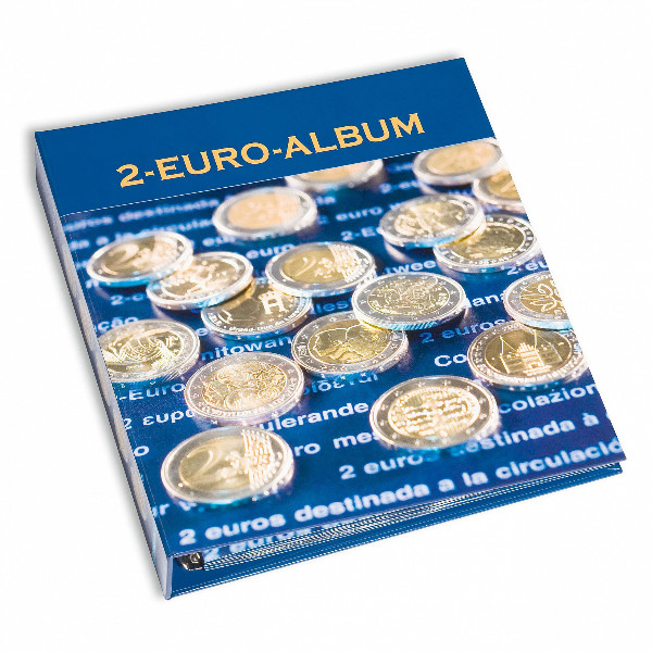 NUMIS 2-EURO Vordruckalbum aller Euro-Länder NEUTRAL ohne Nummer (LEER)