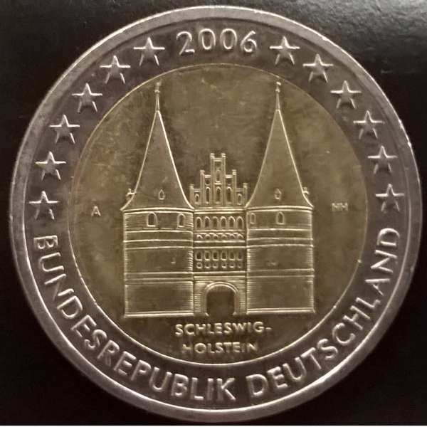 2 Euro Deutschland 2006 Holstentor