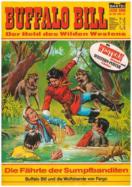 Buffalo Bill Nr.330 Die Fährte der Sumpfbanditen