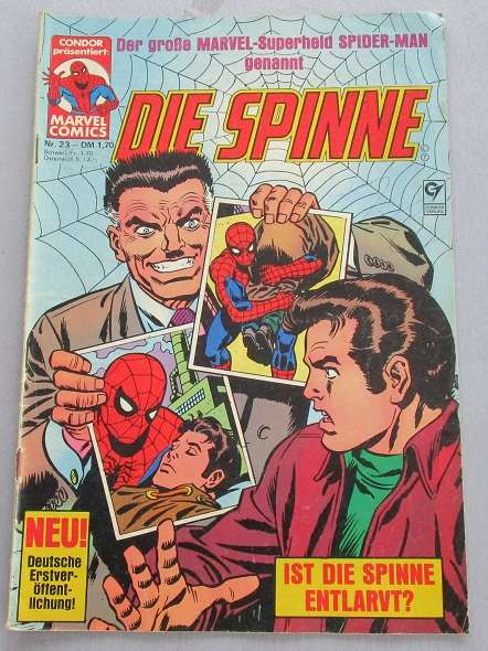 Die Spinne Spider Man Condor Marvel Comics Nr.23