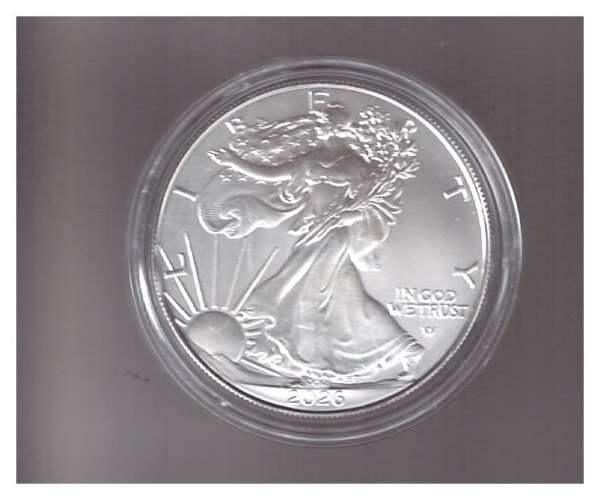 1 Dollar 2026 Silber Eagle Unze