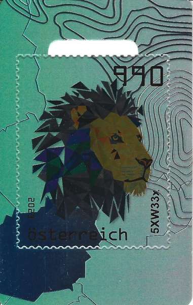 Crypto Stamp 5.1 - Löwe Grün crypto stamp edition Postfrisch