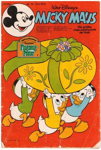 Micky Maus Nr. 15/1979 - 10.4.1979