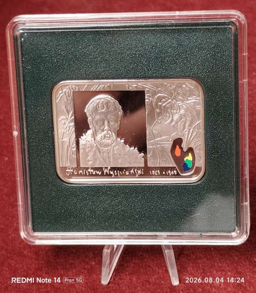 Polen - 20 Zlotych 2004, Stanislaw Wyspianski, PP