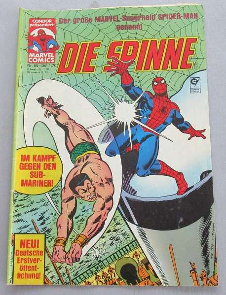 Die Spinne Spider Man Condor Marvel Comics Nr.55