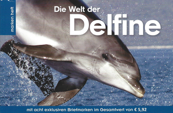 Die Welt der Delfine Markenheft mit 8 Marken 22.4.2015