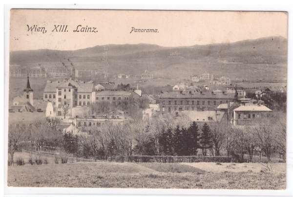 Wien XIII Lainz Panorama ca.1912