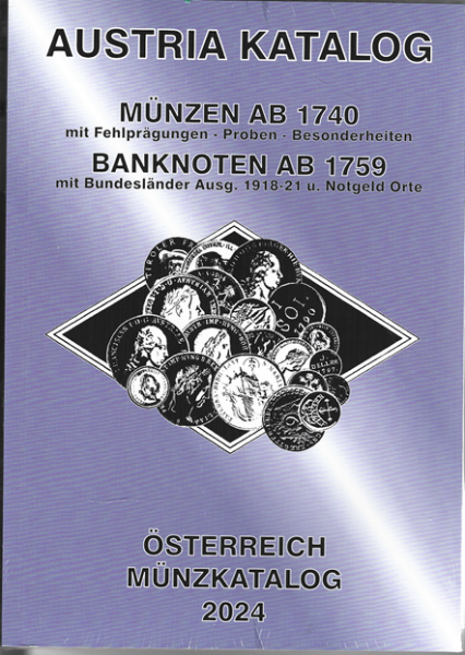 ANK Münzkatalog 2024 Austria Katalog 51 Ausgabe